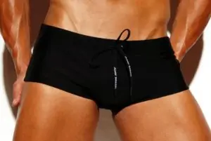 sunga de praia preta da aberbeach