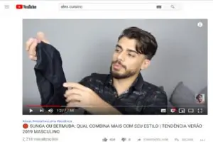 sunga ou bermuda